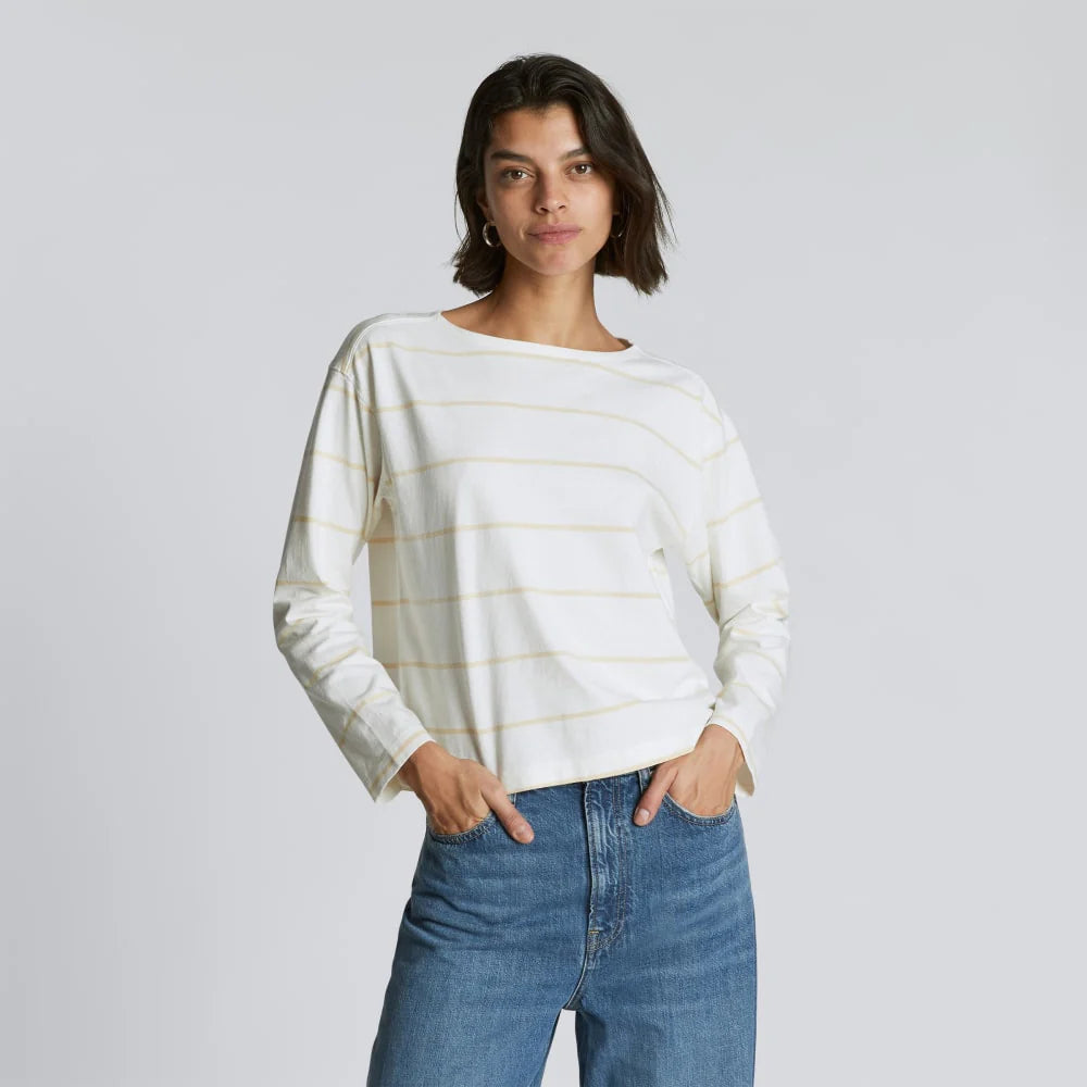 The Mariner Tee | Canvas Tan / Biscotti