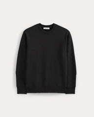 Lightweight Terry Sweatshirt | Black
