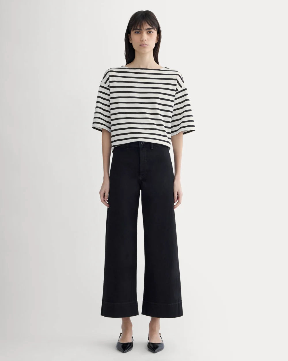 The Mariner Cropped Jean | Black