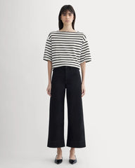 The Mariner Cropped Jean | Black