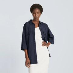 The Cotton Tourist Shirt |  Navy