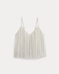 Crinkle Trapeze Tank | Birch