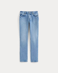 Everlane x Elena Bonvicini Highland Low-Rise Cigarette Jean | Crystal Cove Indigo