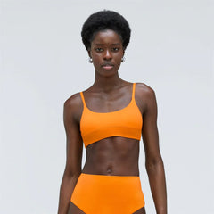 The Scoop-Neck Bikini Top | Turmeric