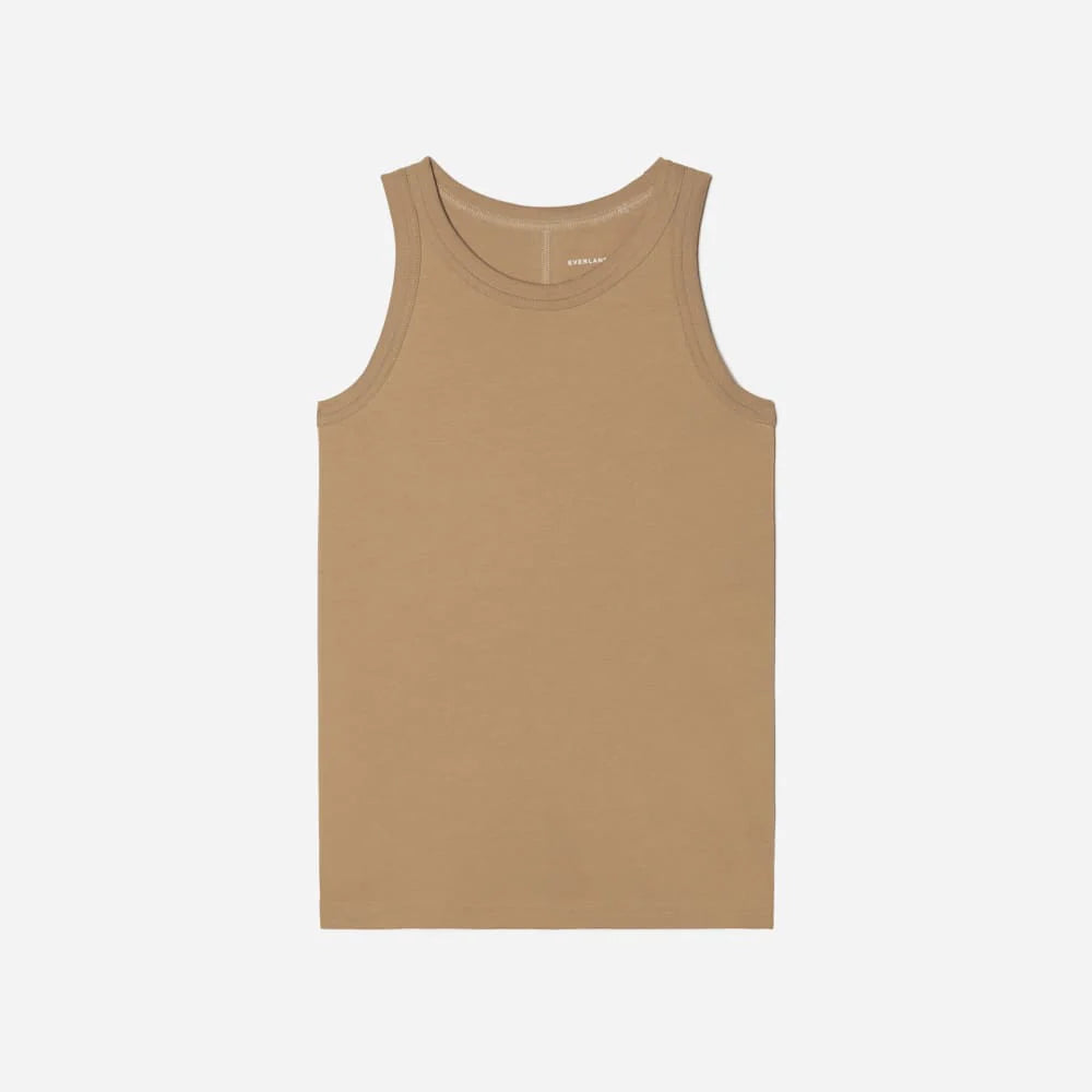 The Tank in Essential Cotton | Iced Coffee