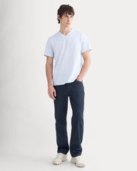 The Essential Organic V-Neck Tee | Skywriting