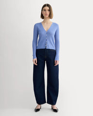 The Cardigan in Ultrasoft Merino | Bluebell