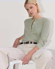 The Waffle Henley | Seagrass