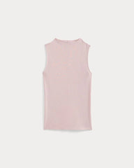 The Luxe Rib Funnel-Neck Tank | Burnished Lilac