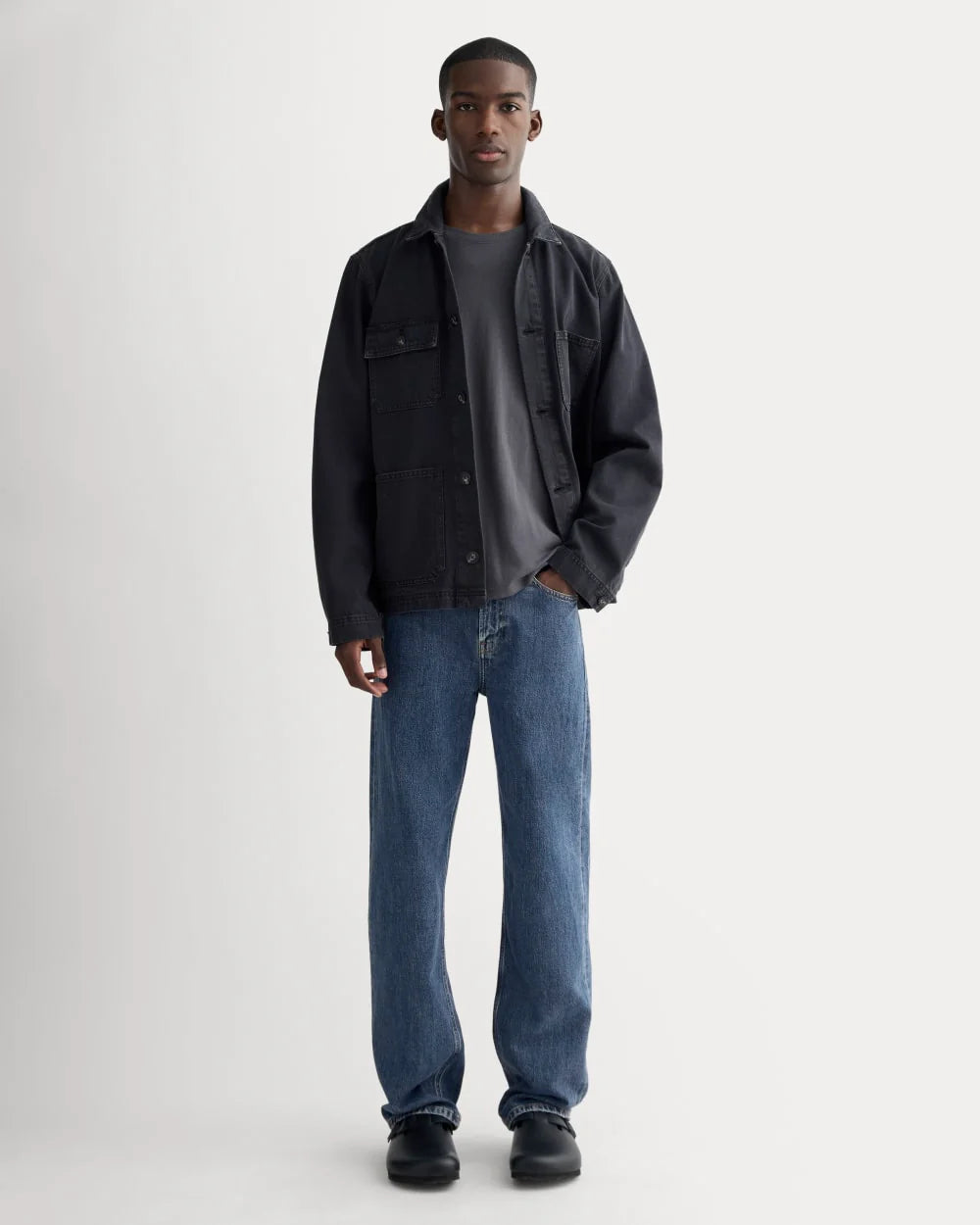 The '90s Loose Straight Jean | Medium Blue
