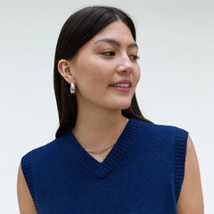 The Cashmere Vest | Bright Navy