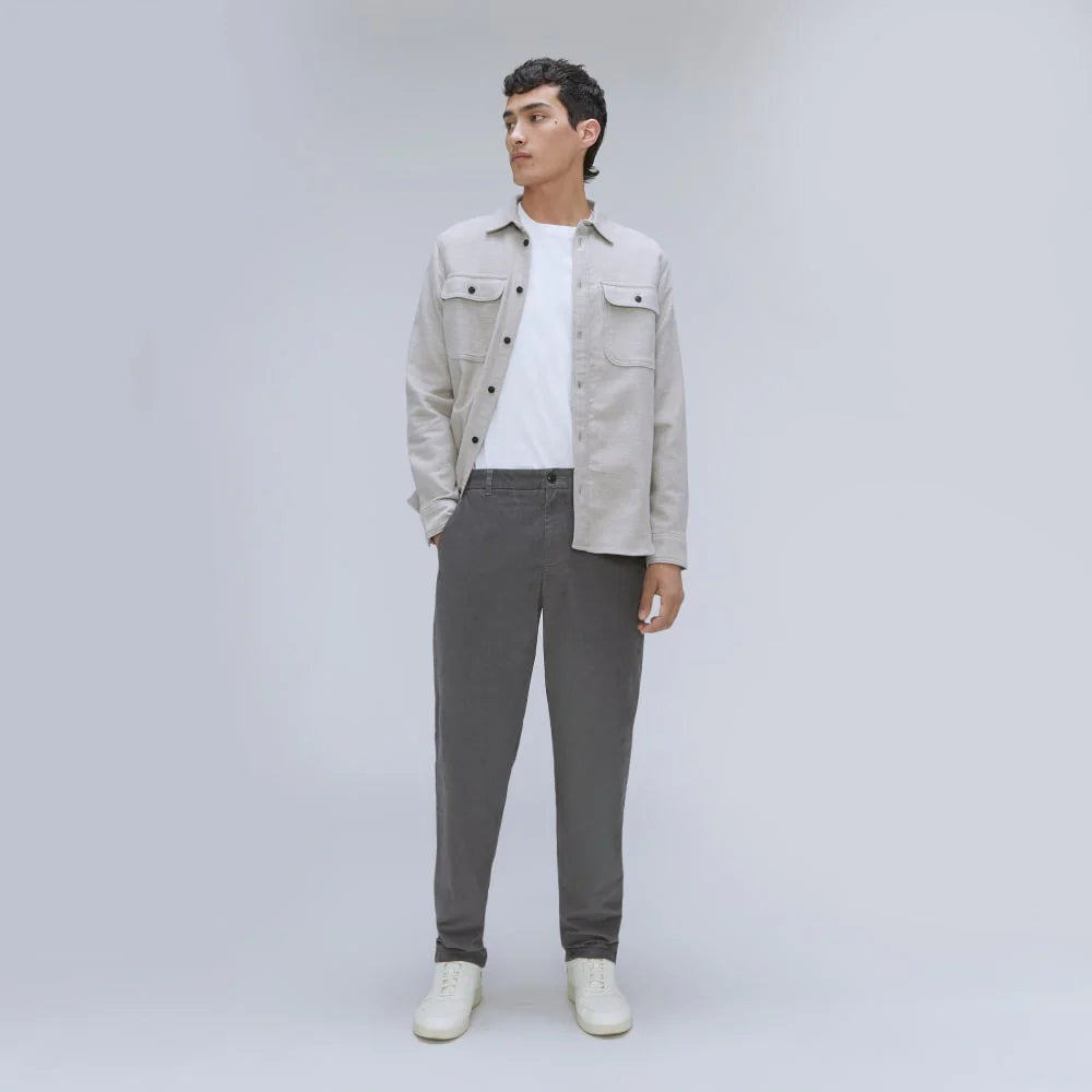 The Straight Fit Corduroy Pant | Pewter
