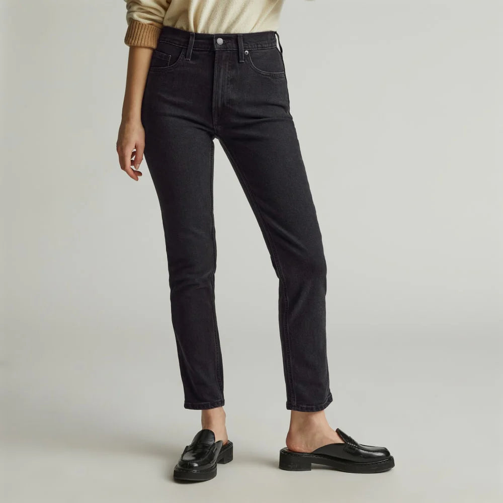 The Original Cheeky® Jean | Tumbled Black | 28.5" Inseam