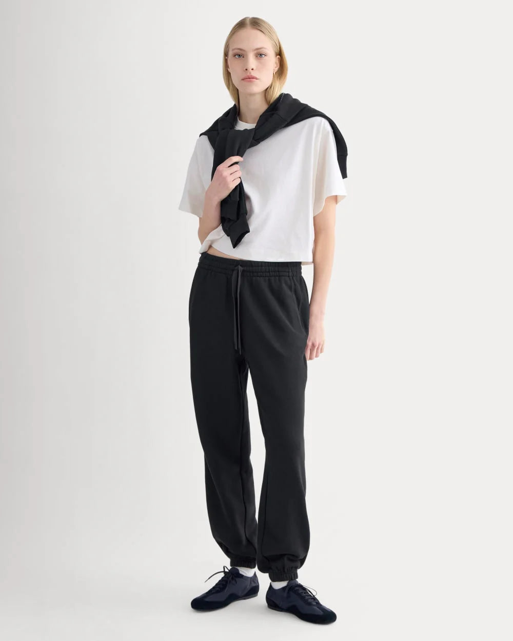 Lightweight Terry Jogger | Black
