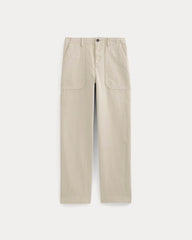 Relaxed Herringbone Fatigue Pants | Peyote