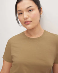 The Organic Cotton Crew Tee | Tiger's Eye