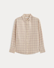 Everyday Shirt in Silky Cotton | Plaid