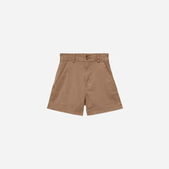 The Way-High® Twill Short | Ash Brown