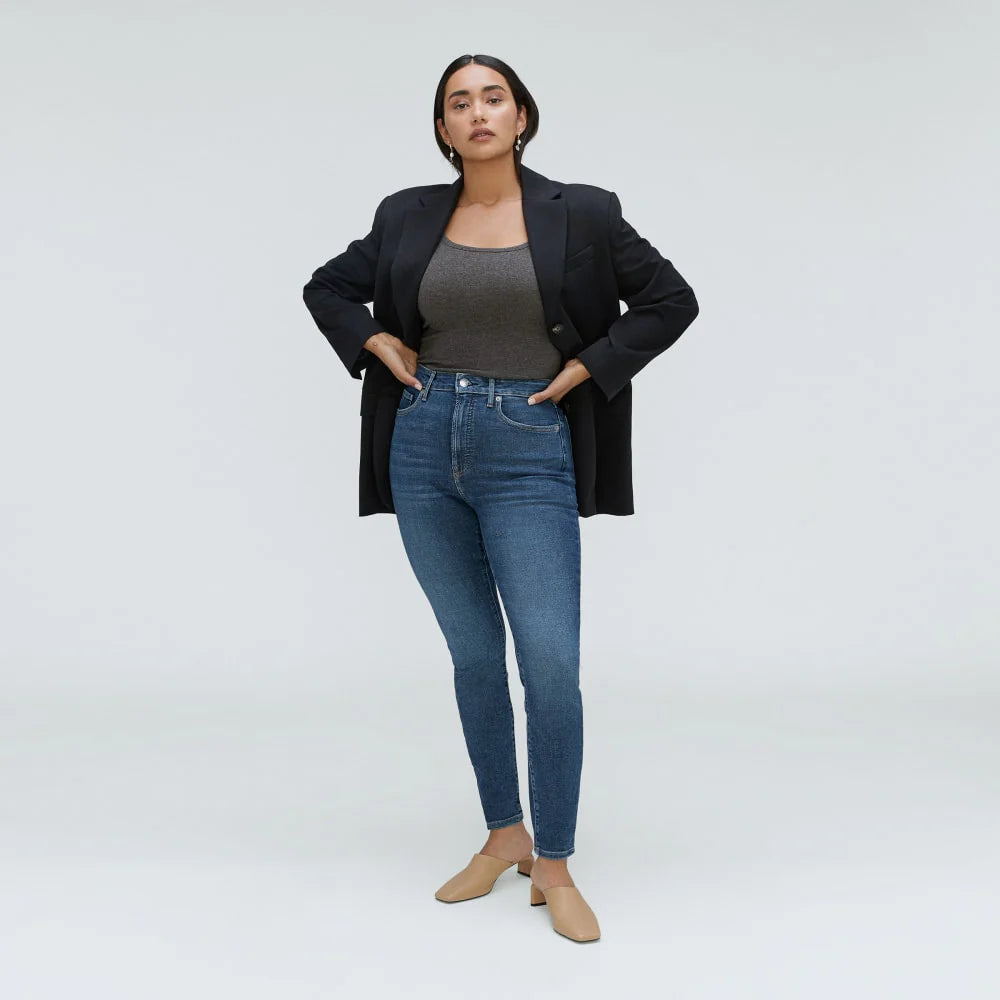The Way-High® Hourglass Skinny Jean | Authentic Blue | 28.75" Inseam