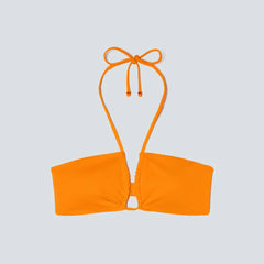 The String Bandeau Top | Turmeric
