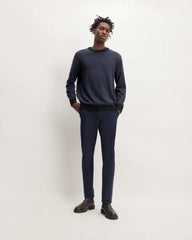 The Grade-A Cashmere Crew | Indigo / Dark Navy
