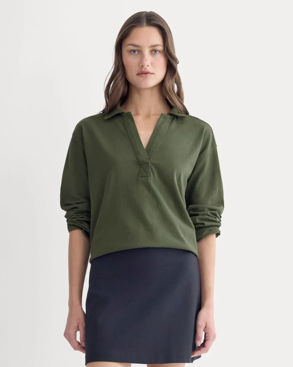 The Mariner Rugby Top | Dark Forest
